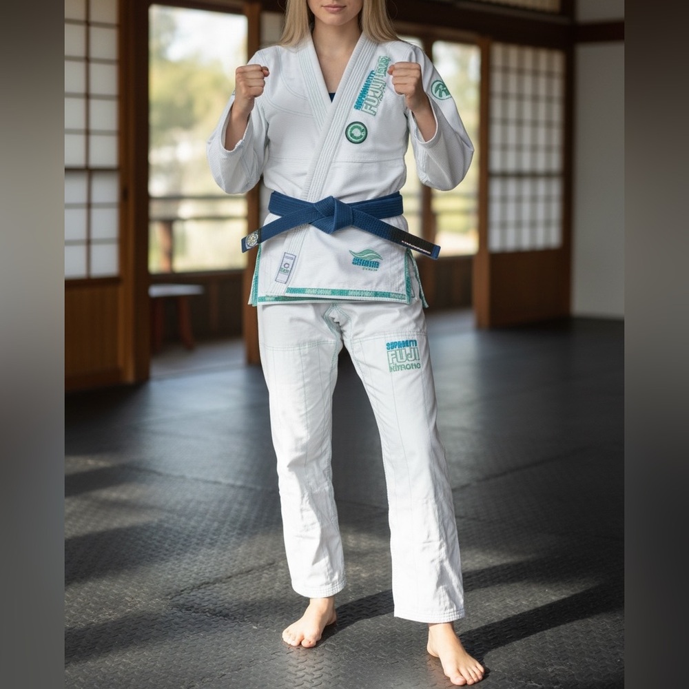 Fuji Sport Women’s Suparaito BJJ White Jiu-Jitsu Gi W1
